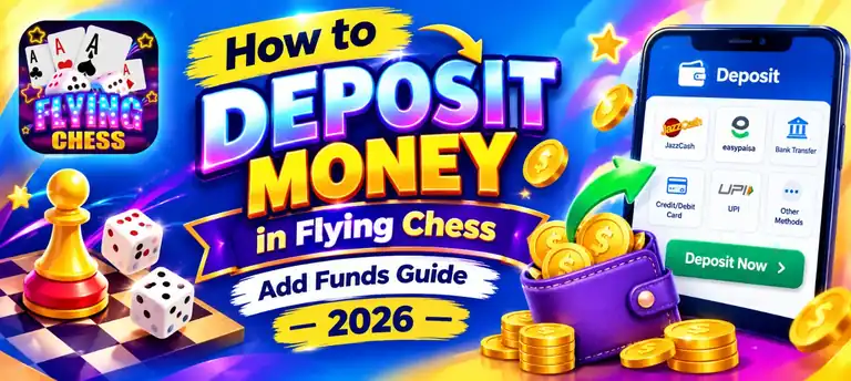 How to deposit money in Flying Chess