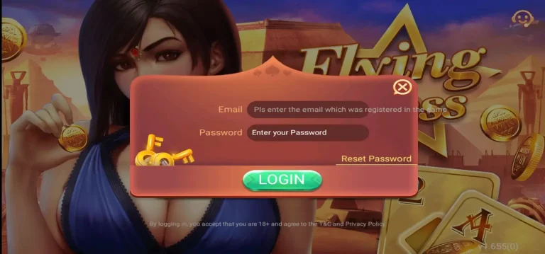 Login process of Flying Chess